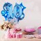 11 pcs Foil Balloons 10 Year Old for 10st Birthday Party Supplies Decoration (10th, Blue)